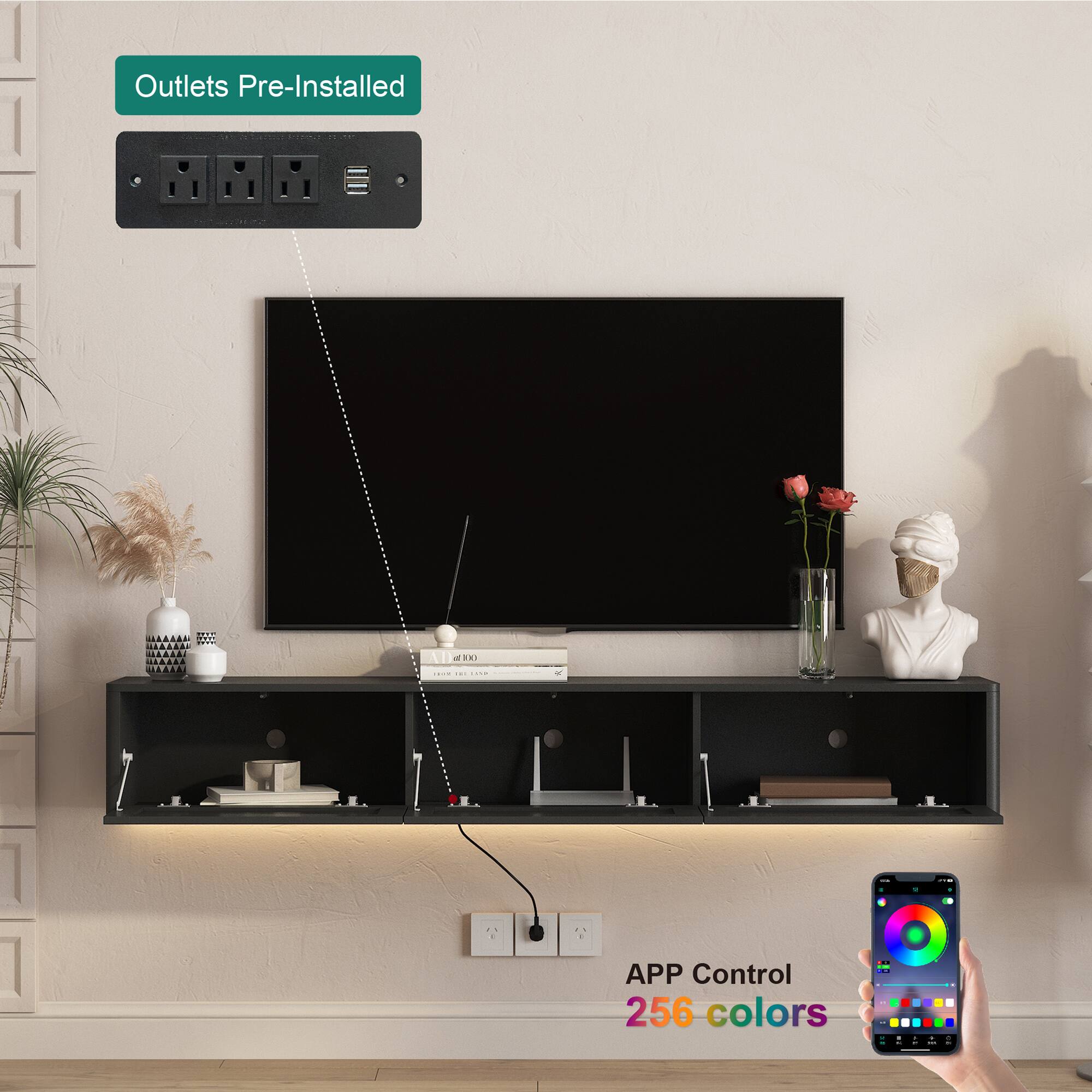 Outlets Pre-Installed

APP Control 256 colors