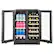 Alt View 18. Insignia™ - Dual Zone Wine and Beverage Cooler with Glass Doors - Stainless Steel.