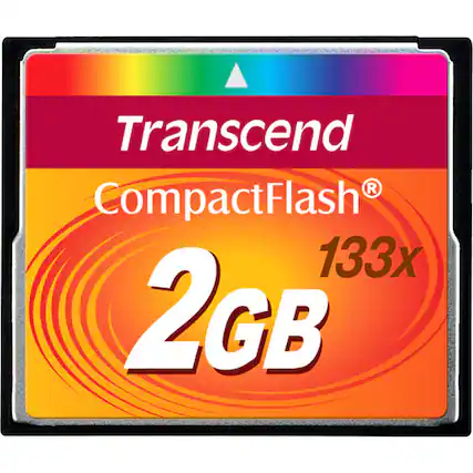 Transcend
CompactFlash
2GB
133x