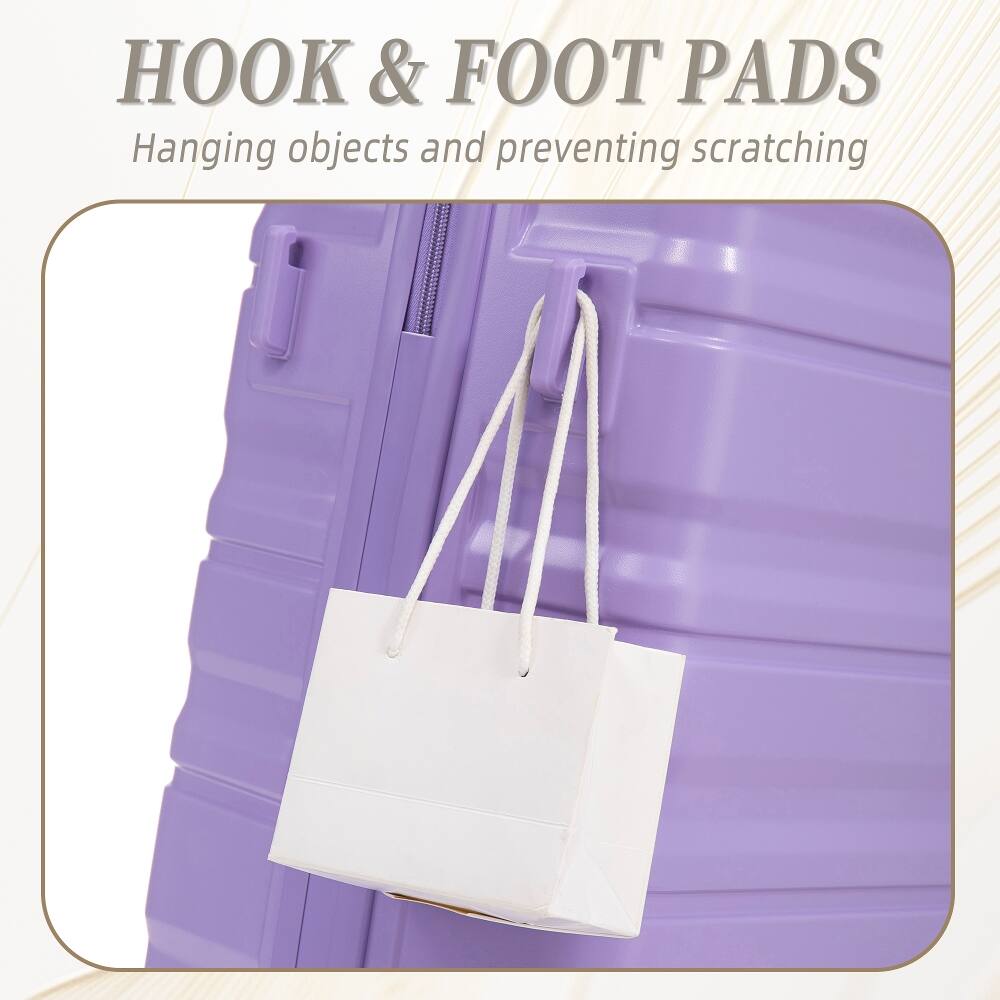 HOOK & FOOT PADS  
Hanging objects and preventing scratching