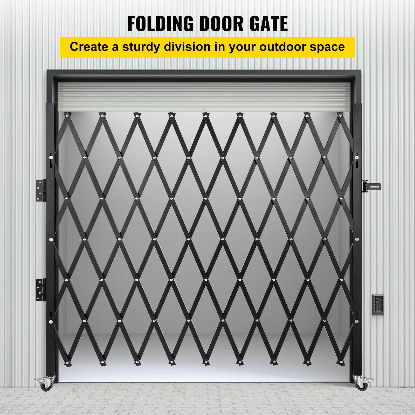 FOLDING DOOR GATE  
Create a sturdy division in your outdoor space
