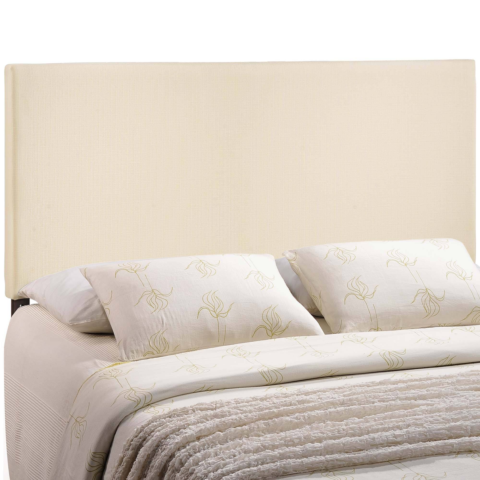 Alt View 4. Modway - Region Upholstered Fabric King Headboard by Modway - White.