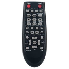 VINABTY - AH59-02612B Replace Remote Control Fits for Samsung AH59-02547A AH59-02547B Soundbar HW-H550 HW-H570 HW-H551 - Black