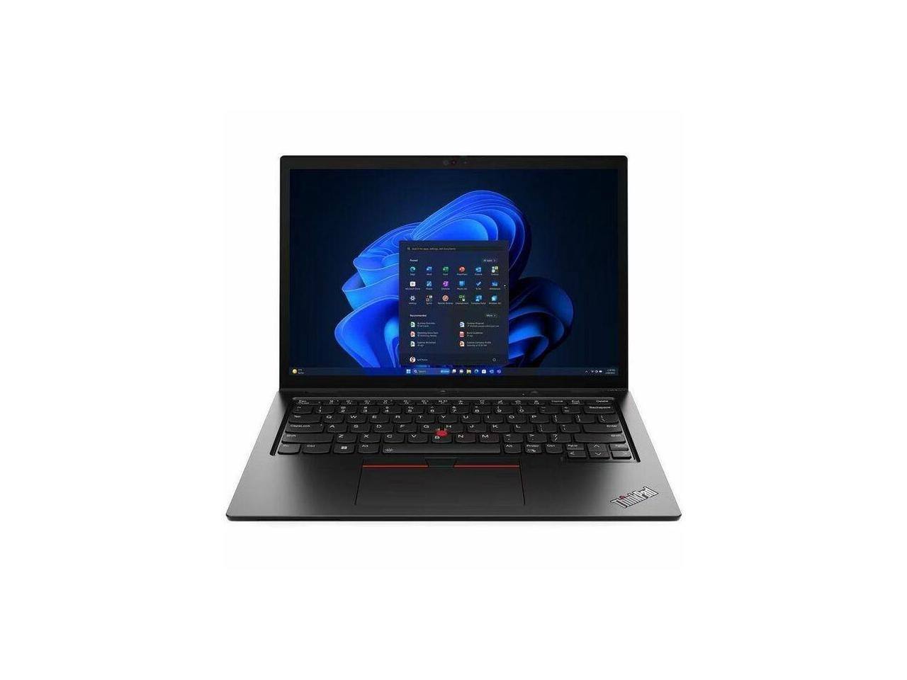 Front. Lenovo - Lenovo ThinkPad L13 Gen 5 21LM000VUS 13.3" Touch Convertible - Intel Core Ultra 7 - 16GB - 512GB SSD - Black - Black.