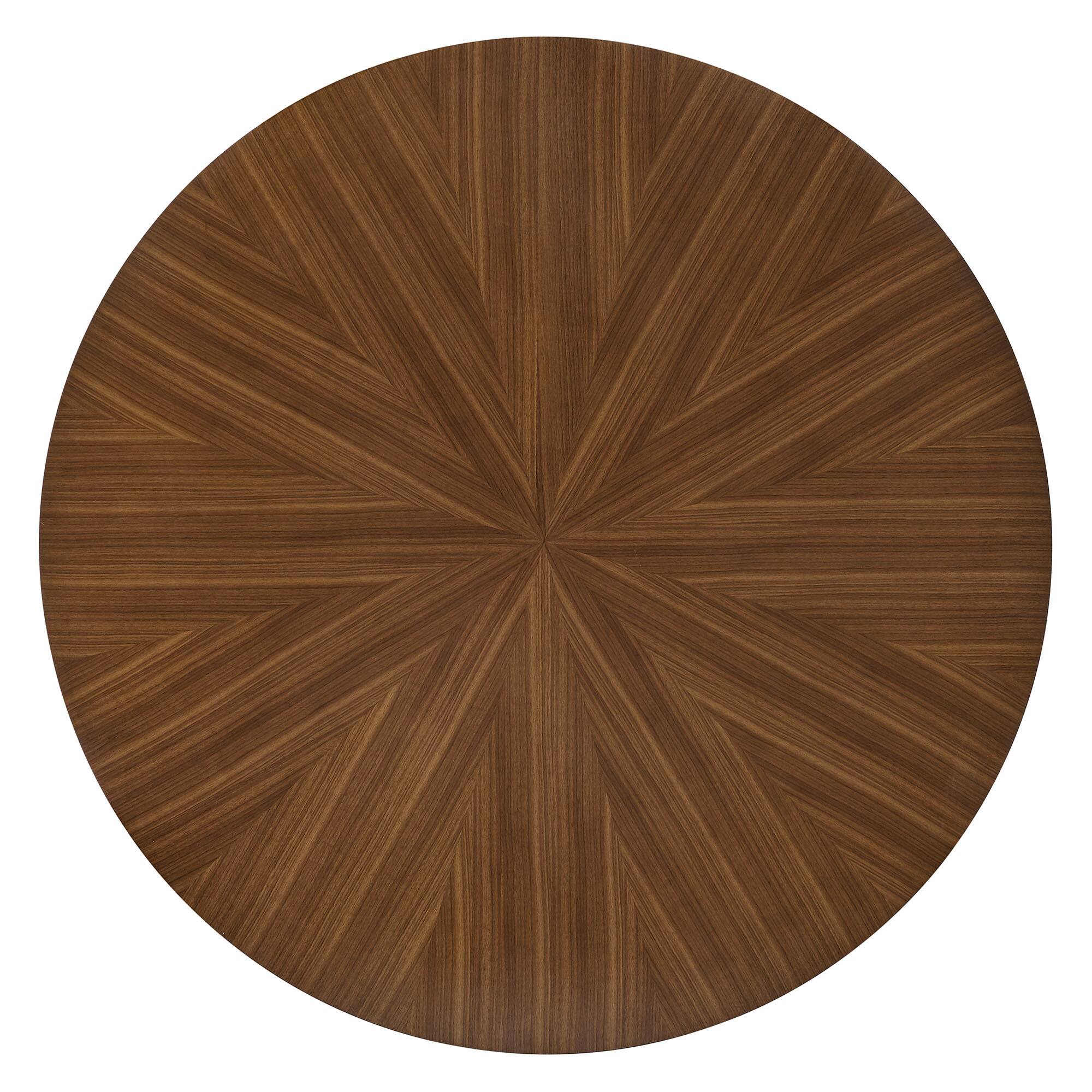 Alt View 4. Modway - Sloane 54 Inch Round Dining Table by Modway - Walnut.