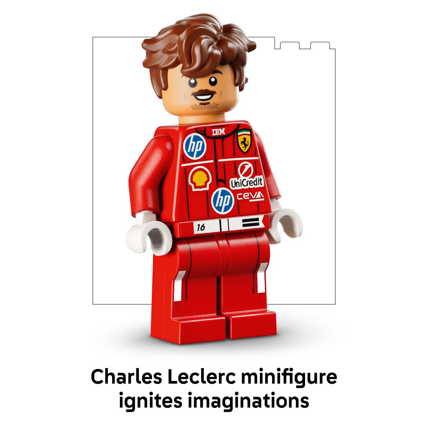 IBM hp 16 UniCredit CeVA hp Charles Leclerc minifigure ignites imaginations