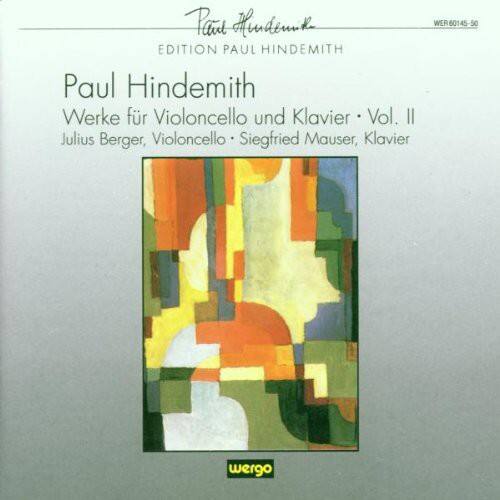 Paul Hindemith - Werke Fur Cello Und Klavier II   - COMPACT DISCS [CD]