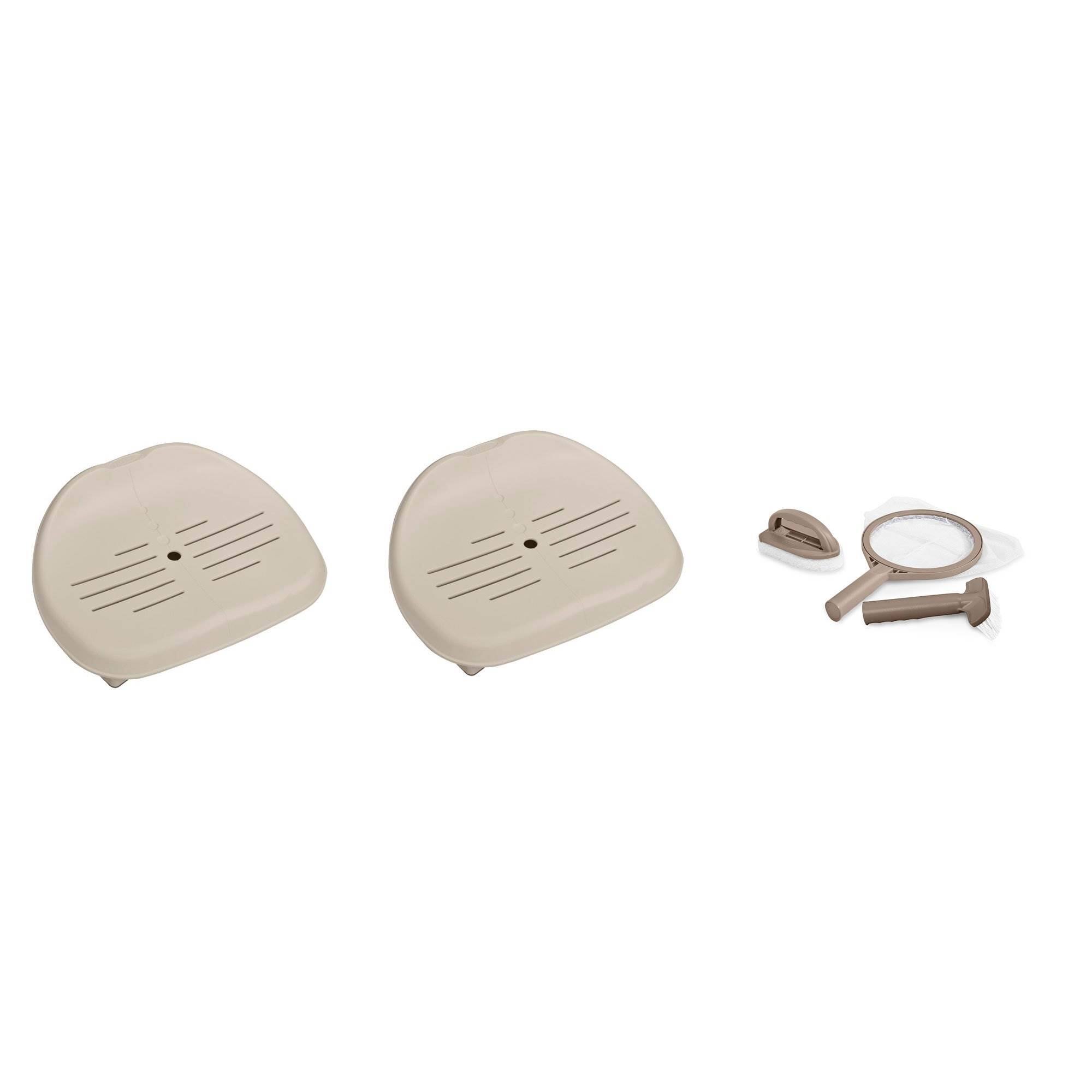 Alt View 7. Intex - Intex PureSpa Hot Tub Maintenance Kit & Removable Slip Resistant Seat (2 Pack).
