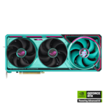 ASUS - ROG Astral NVIDIA GeForce RTX 5080 OC Edition 16GB GDDR7 PCI Express 5.0 Graphics Card - Hatsune Miku Edition
