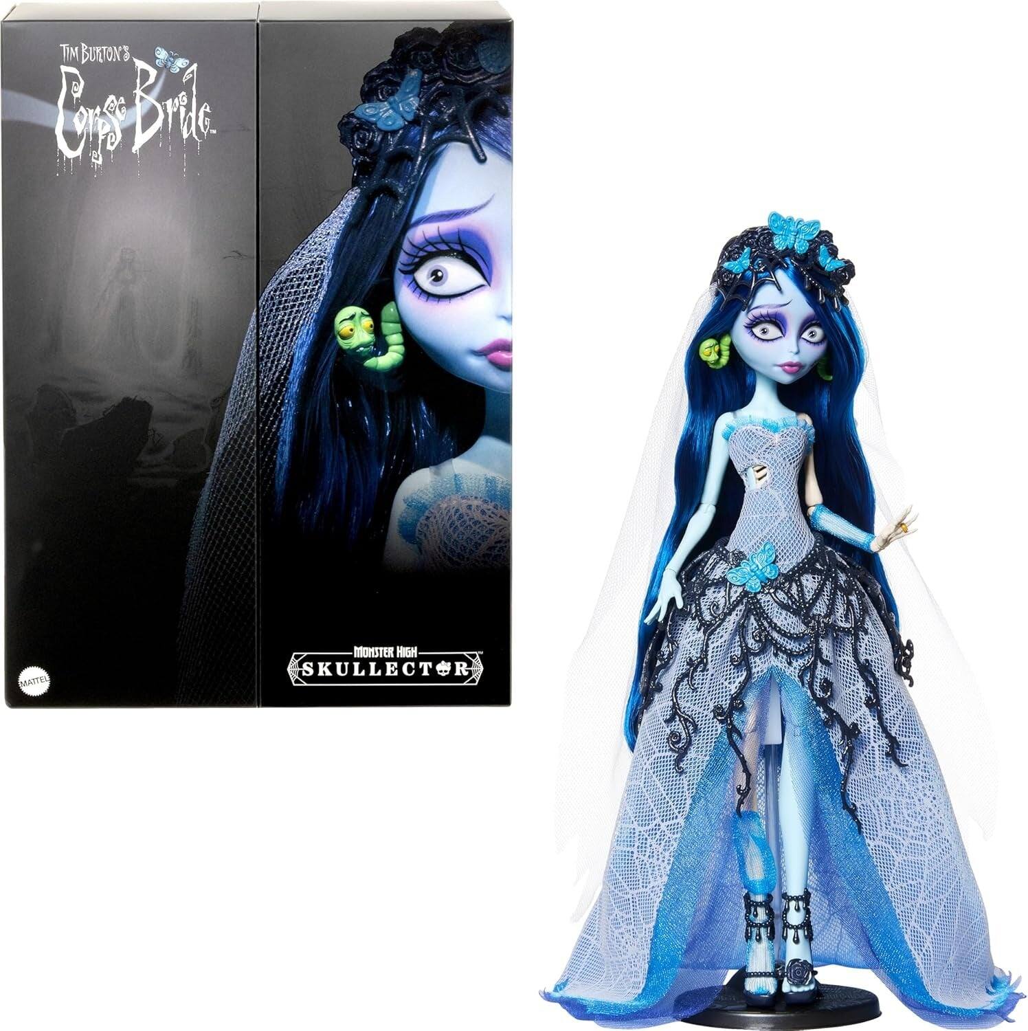 TM BURTON'S bg BMlc MATEL MONSTER HIGH SKULLECTOR