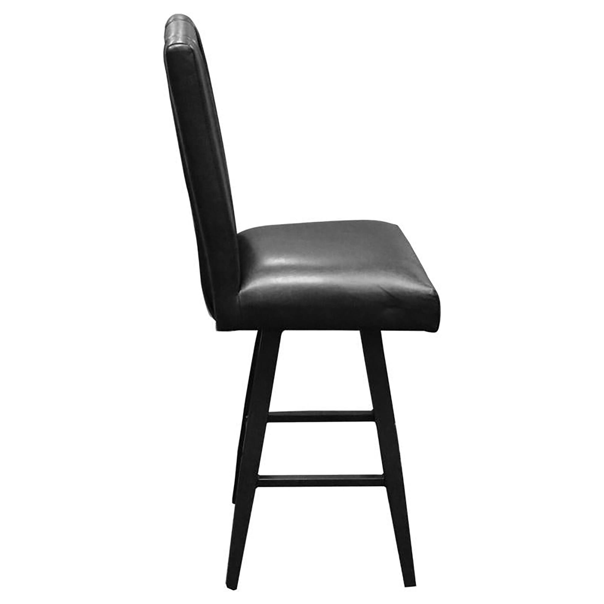 Alt View 1. DreamSeat - Black Arizona Coyotes Swivel Bar Stool 2000 - Black.