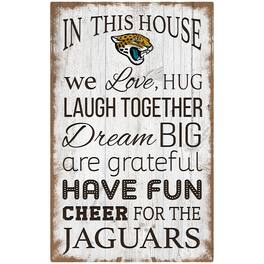 Fan Creations - 11'' x 19'' Team In This House Sign - Multicolor