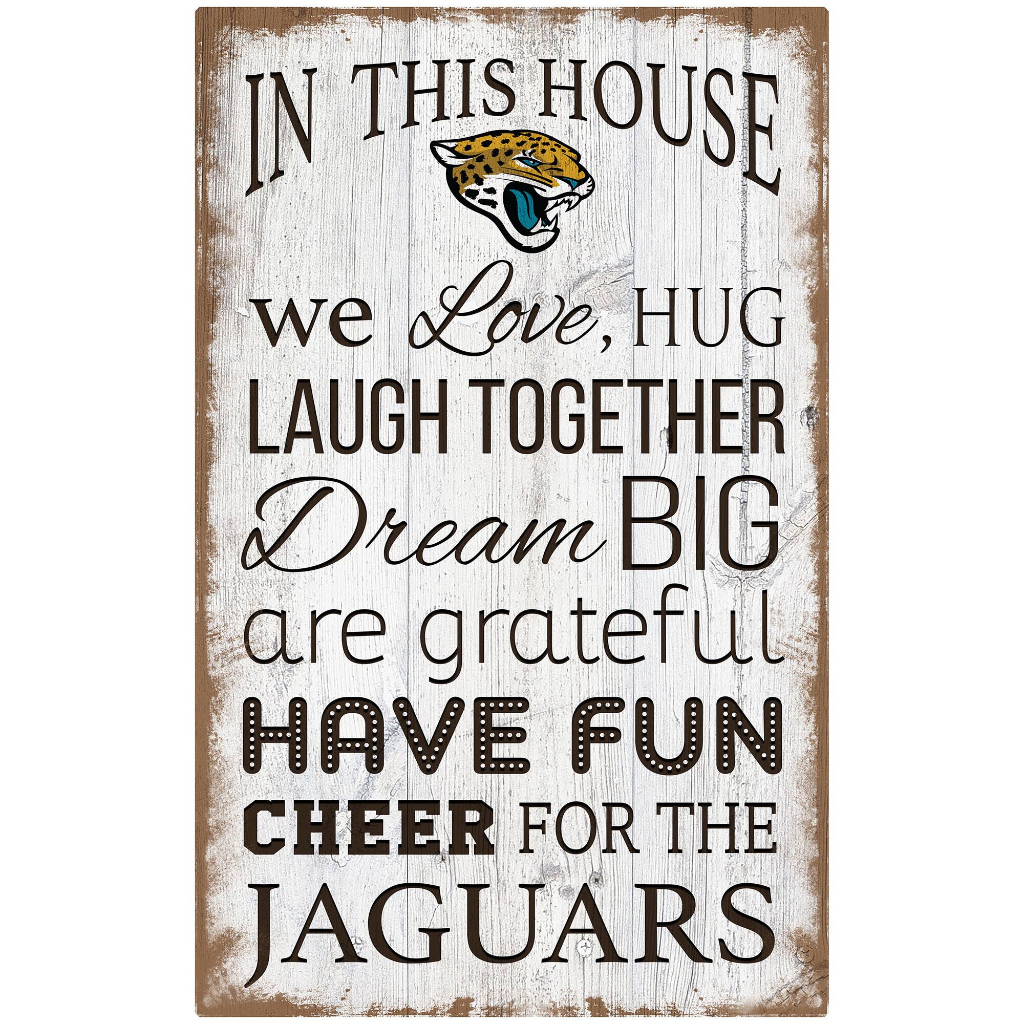 11'' x 19'' Team In This House Sign