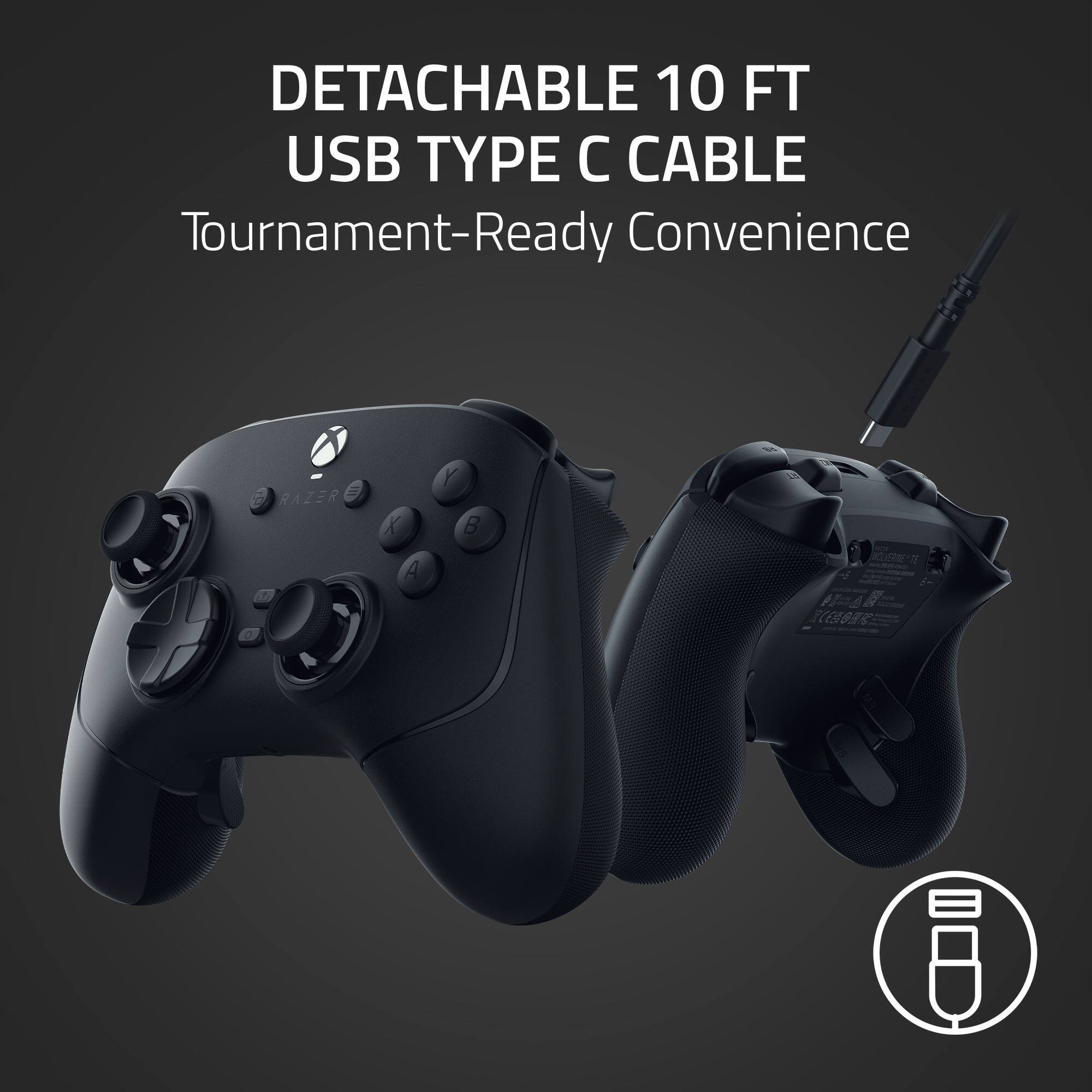 DETACHABLE 10 FT USB TYPE C CABLE Tournament-Ready Convenience