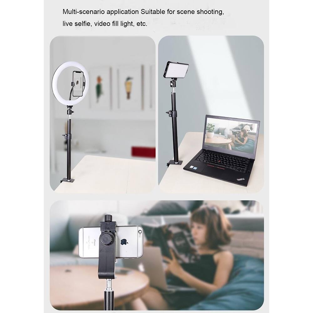 Multi-scenario application  
Suitable for scene shooting, live selfie, video fill light, etc.