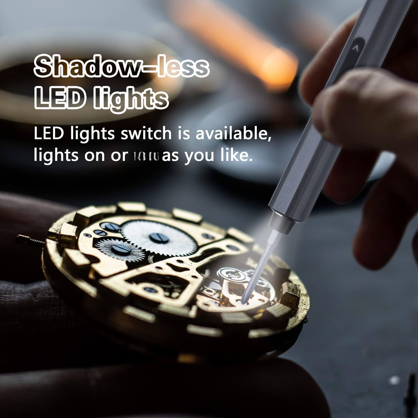 Shadow-less LED lights  
LED lights switch is available, lights on or off as you like.