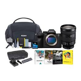 Sony - a7R V 61MP Full-Frame Mirrorless Camera with 24-105mm f/4 G OSS Lens Bundle