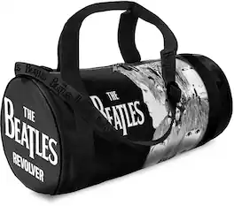PopMarket - The Beatles - Rocksax - The Beatles - Revolver - Duffle Bag with Strap (Black) - Multicolor