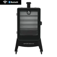 Pit Boss - 5 Series Vertical Smoker - Sportsman Gray - Front_Zoom