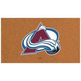Evergreen Enterprises - Colorado Avalanche 28" x 16" Logo Turf Mat - Multicolor