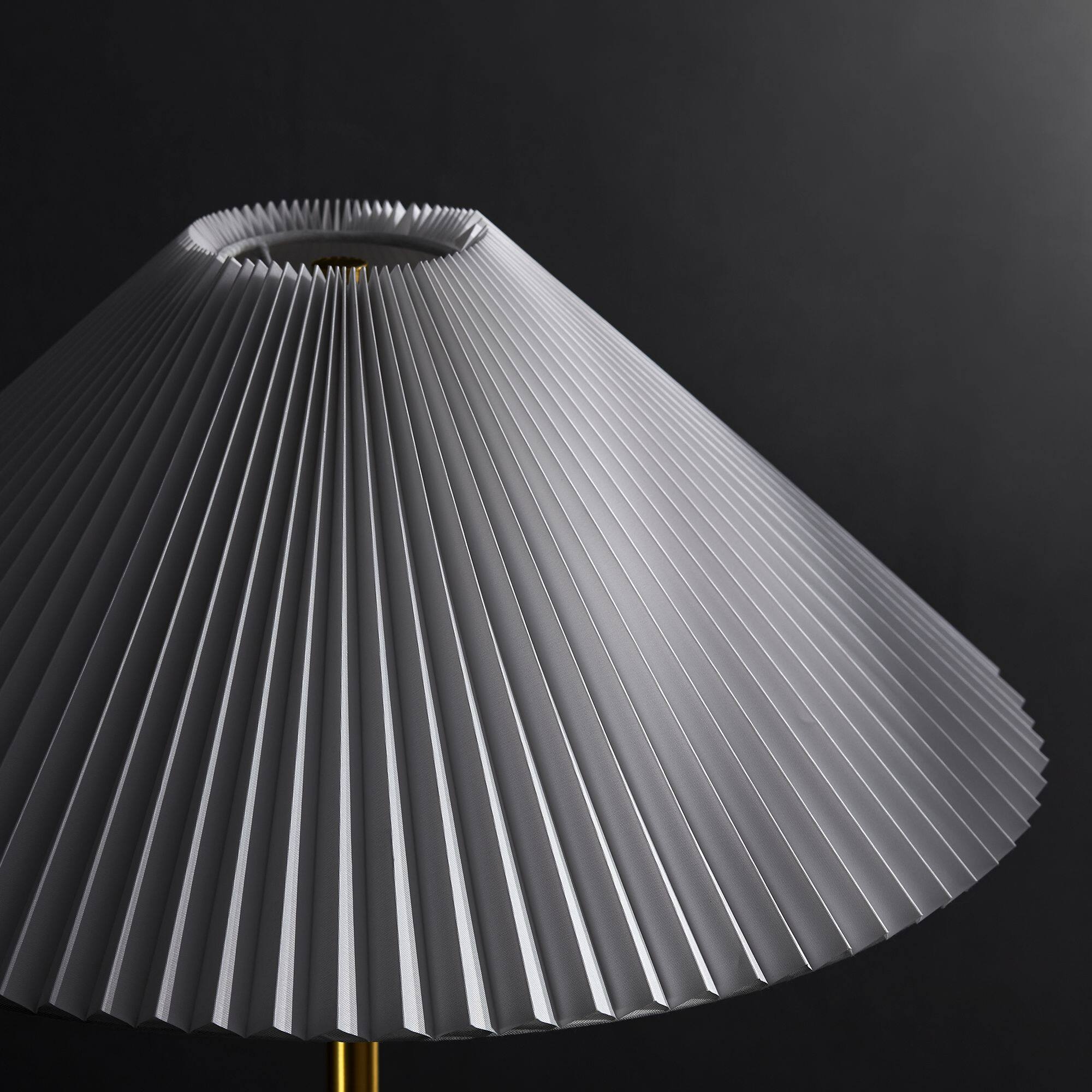 Alt View 2. Modway - Illusion Marble Dome Floor Lamp by Modway - Brass.