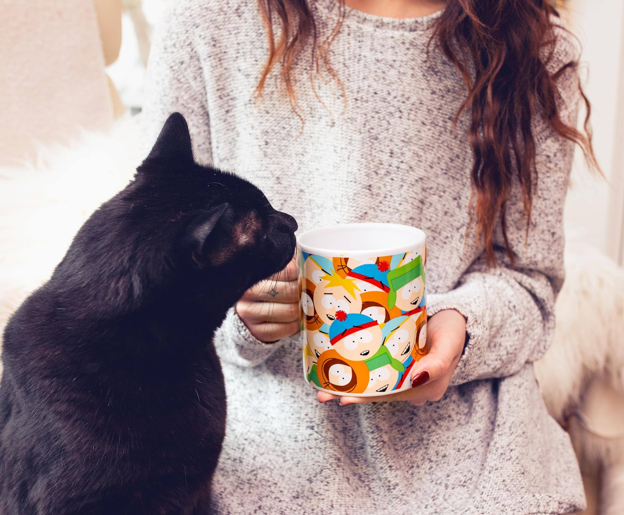 Alt View 5. Silver Buffalo - South Park Character Faces Ceramic Mug | Holds 20 Ounces - Orange.