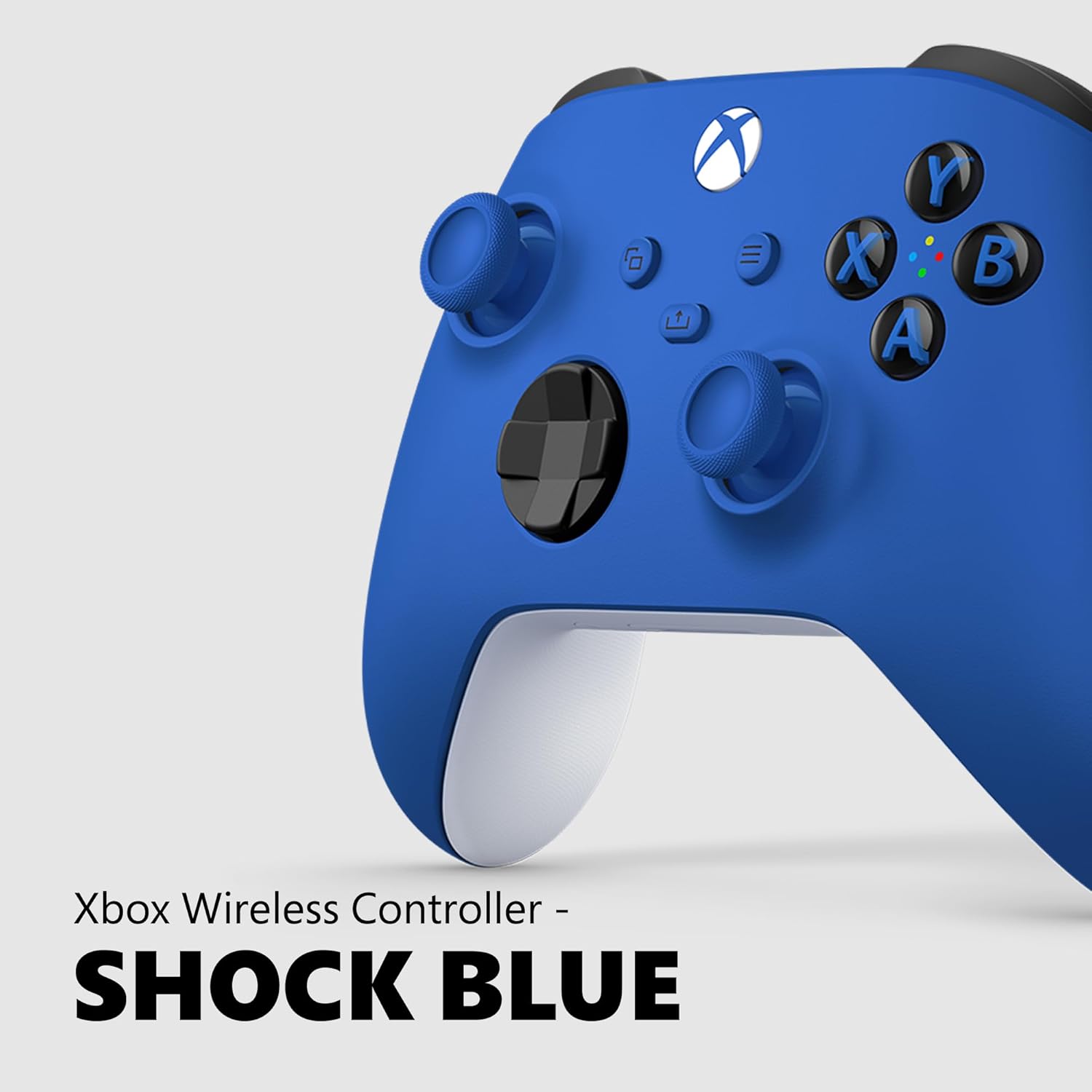 6     Y X B A Xbox Wireless Controller - SHOCK BLUE