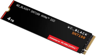 WD BLACK SN7100 4TB Internal SSD Gen 4 x4 NVMe WDBELG0040BBK-WRSN WD BLACK SN7100 4TB Internal SSD Gen 4 x4 NVMe WDBELG0040BBK-WRSN