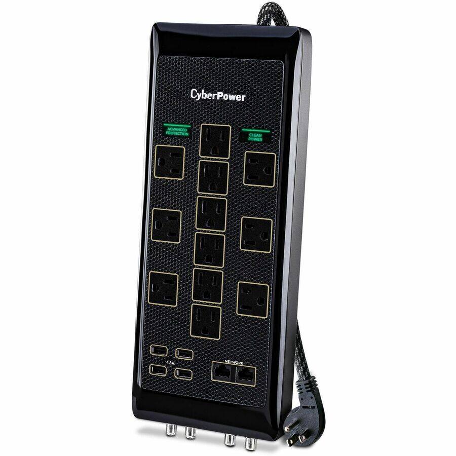 CyberPower  
ADVANCED PROTECTION  
CLEAN POWER  
4.8A  
NETWORK