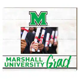 Jardine - Marshall Thundering Herd 11'' x 13'' Grad Picture Frame - White