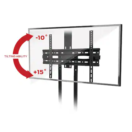 -10° TILTING ABILITY +15°