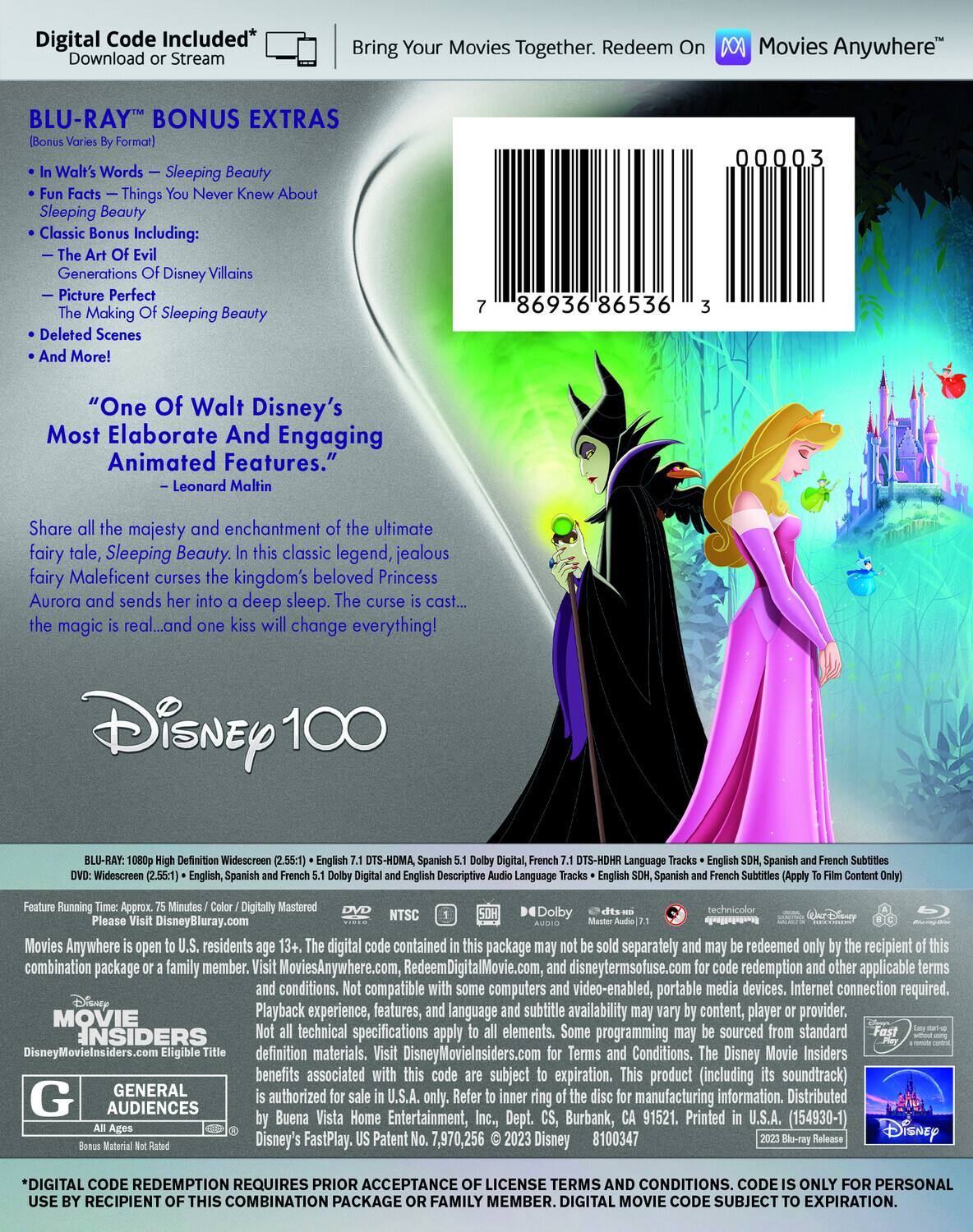 Alt View 1. Sleeping Beauty (The Walt Disney Signature Collection)   - BLU-RAY.