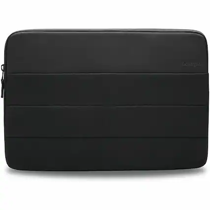 Front. Kensington - Kensington Carrying Case (Sleeve) for 15.6" to 16" Notebook - Black - Scratch Resistant, Bump Resistant, Drop Resistant - Black.