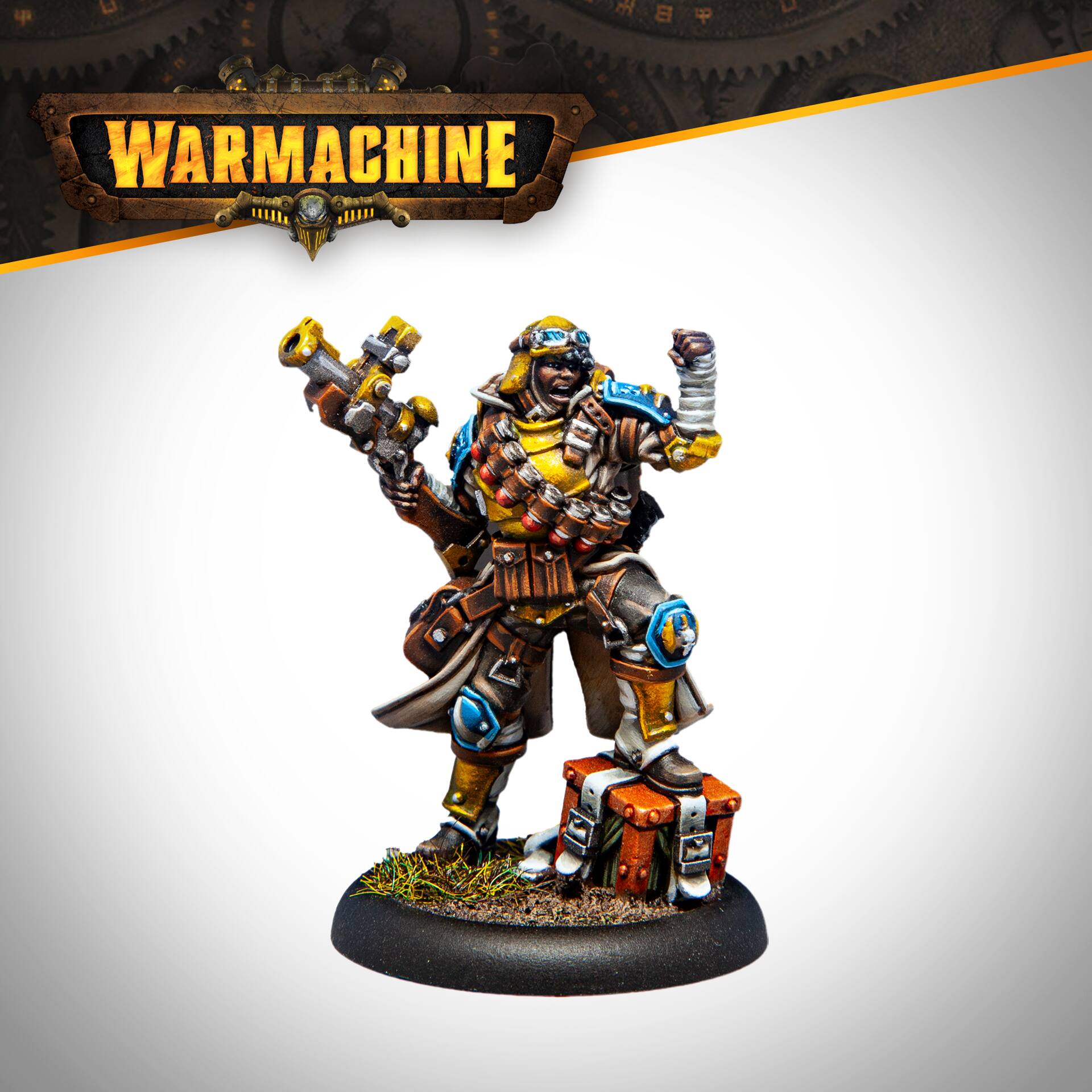 Alt View 3. Steamforged - Warmachine: Cygnar - Gravediggers Core Expansion.