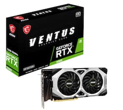 MSI NVIDIA GeForce RTX 2060 Ventus GP 12GB OC GDDR6 PCI Express MSI NVIDIA GeForce RTX 2060 Ventus GP 12GB OC GDDR6 PCI Express