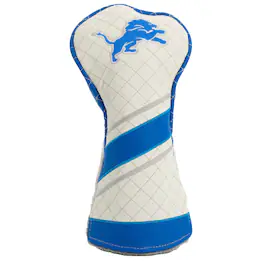 Team Golf - Detroit Lions Striped Quilted Driver Headcover - Multicolor