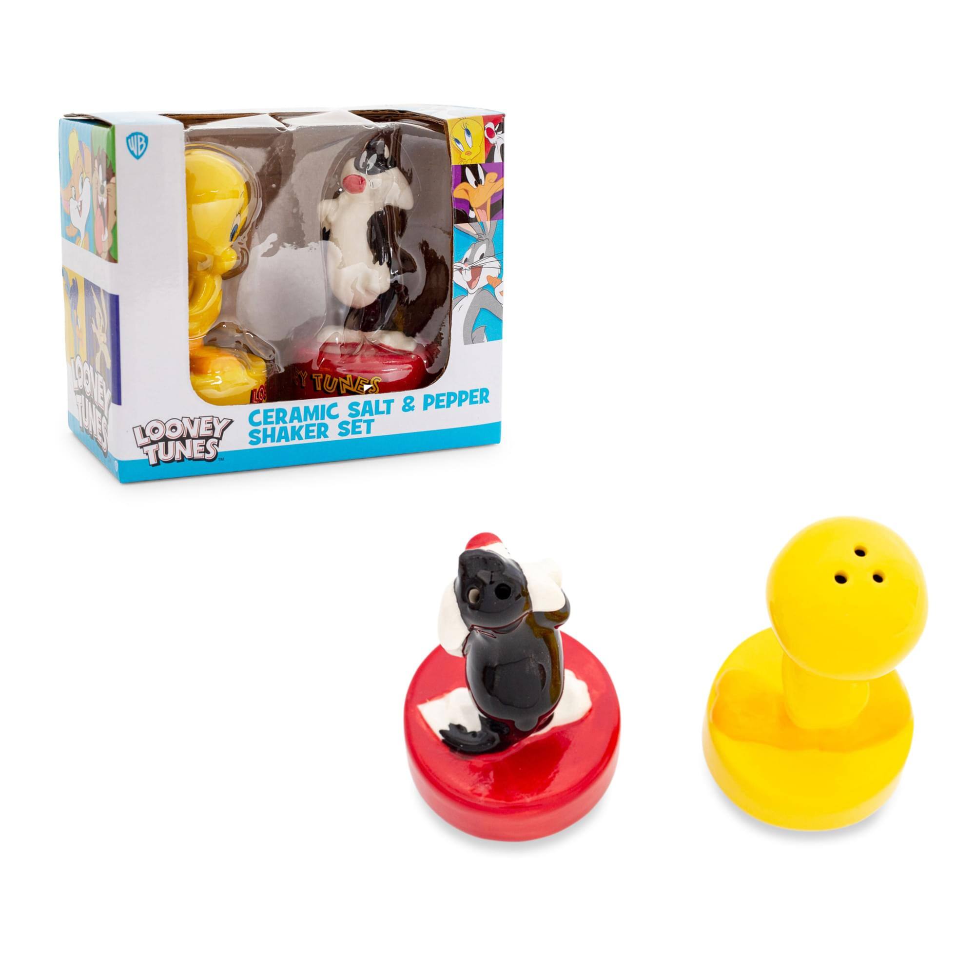 Looney Tunes  
Ceramic Salt & Pepper Shaker Set