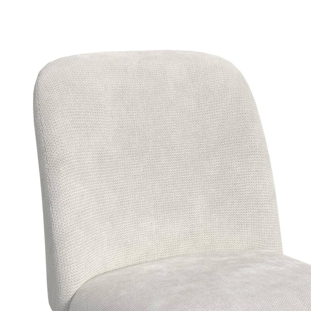 Alt View 1. Picket House Furnishings - Sutton Dining Side Chair with White Fabric in Natural - Tural.