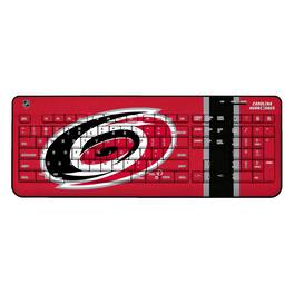 Keyscaper - Carolina Hurricanes Stripe Wireless Keyboard - Multicolor