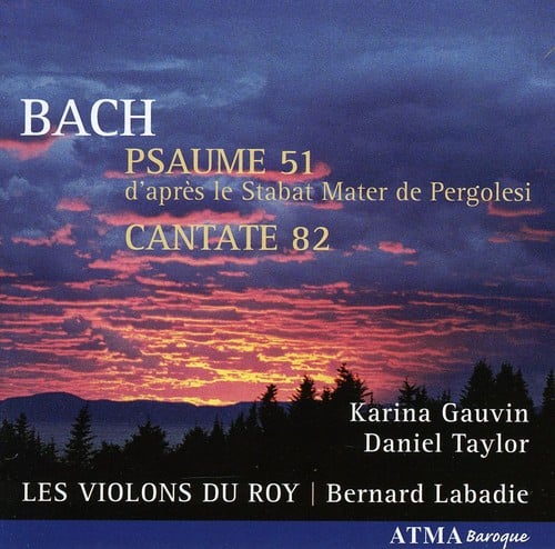 Les Violons du Roy - Psaume 51 / Cantate 82   - COMPACT DISCS [CD] price history on PriceWatchPro