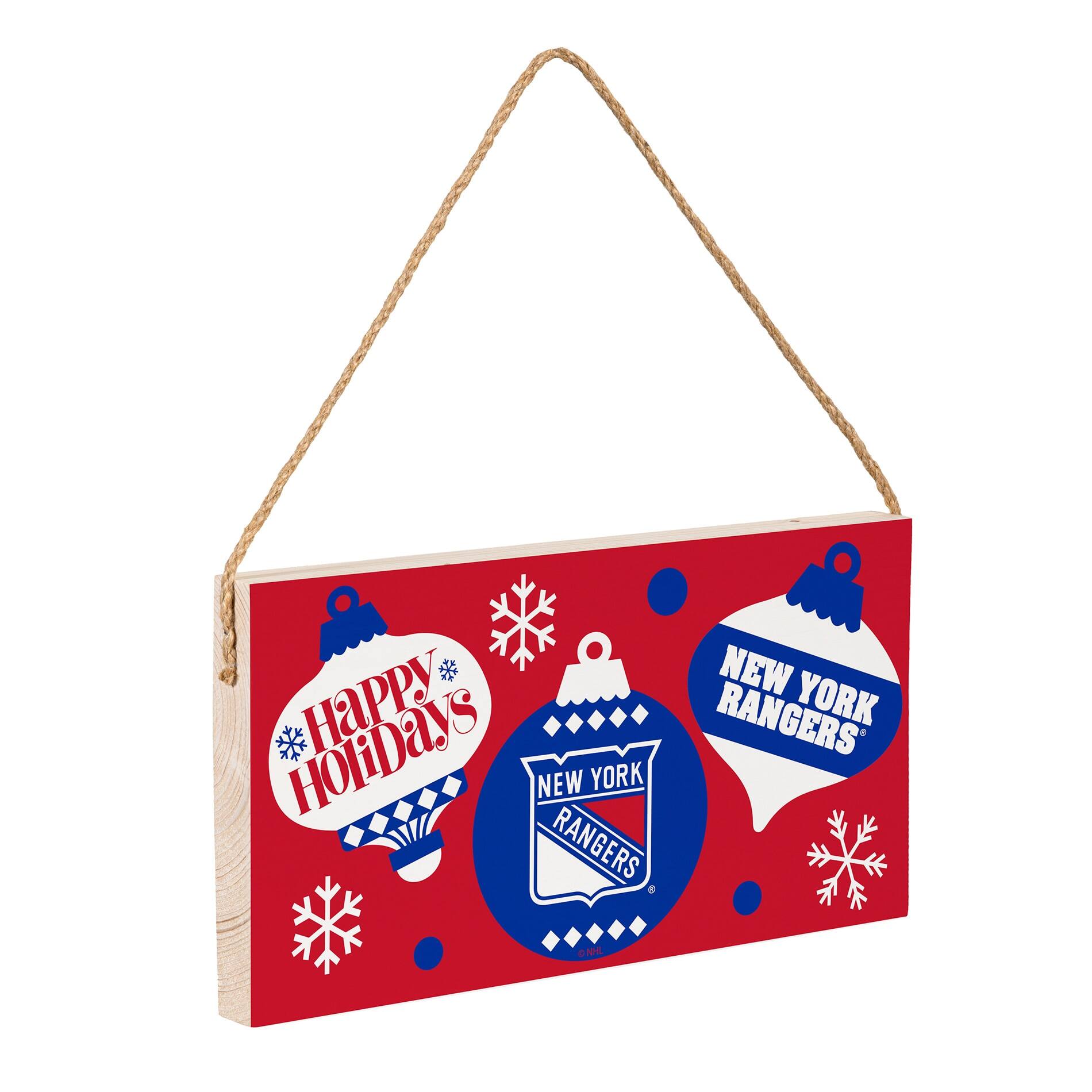NEW YORK RANGERS  
HAPPY HOLIDAYS  
NEW YORK RANGERS