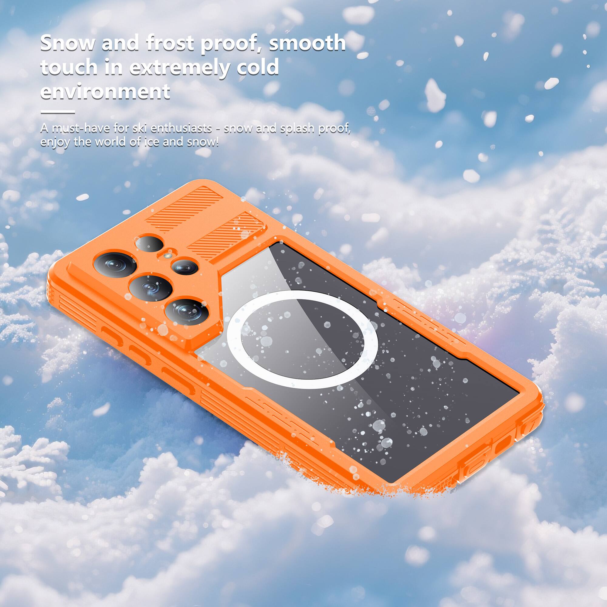 Snow and frost proof, smooth touch in extremely cold environment  
A must-have for ski enthusiasts - snow and splash proof, enjoy the world of ice and snow!