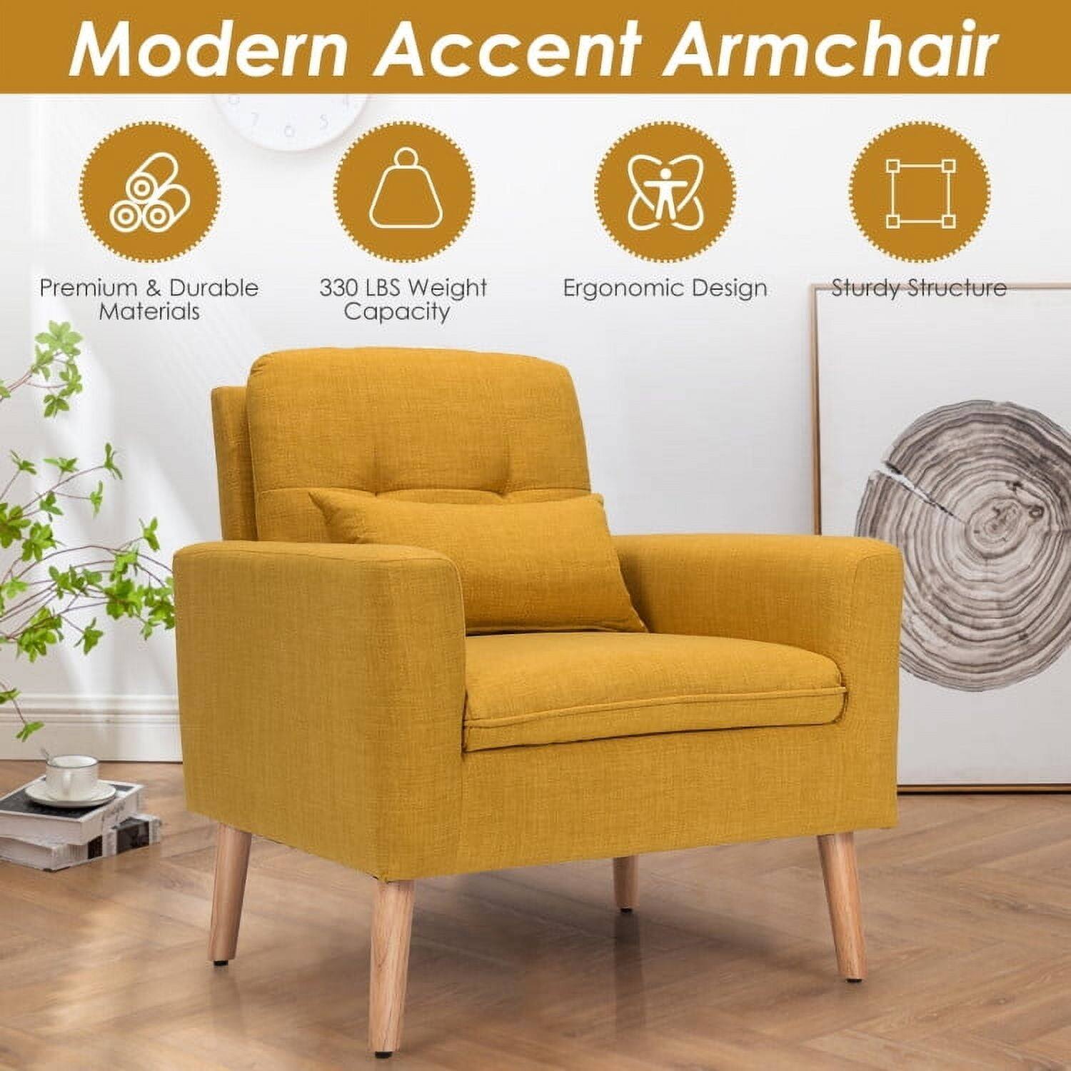 Modern Accent Armchair

- Premium & Durable Materials
- 330 LBS Weight Capacity
- Ergonomic Design
- Sturdy Structure