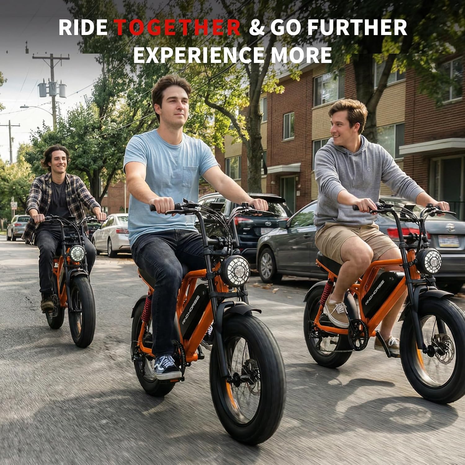 RIDE TOGETHER & GO FURTHER  
EXPERIENCE MORE