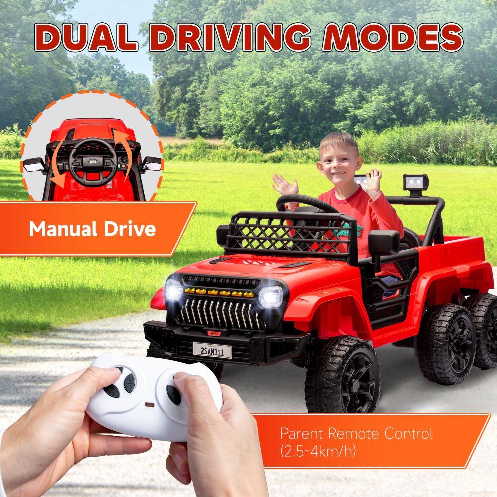 DUAL DRIVING MODES

Manual Drive

Parent Remote Control (2.5-4km/h)