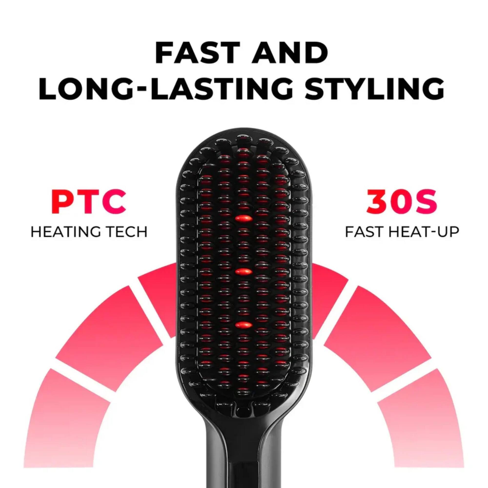 FAST AND LONG-LASTING STYLING  
PTC HEATING TECH  
30S FAST HEAT-UP