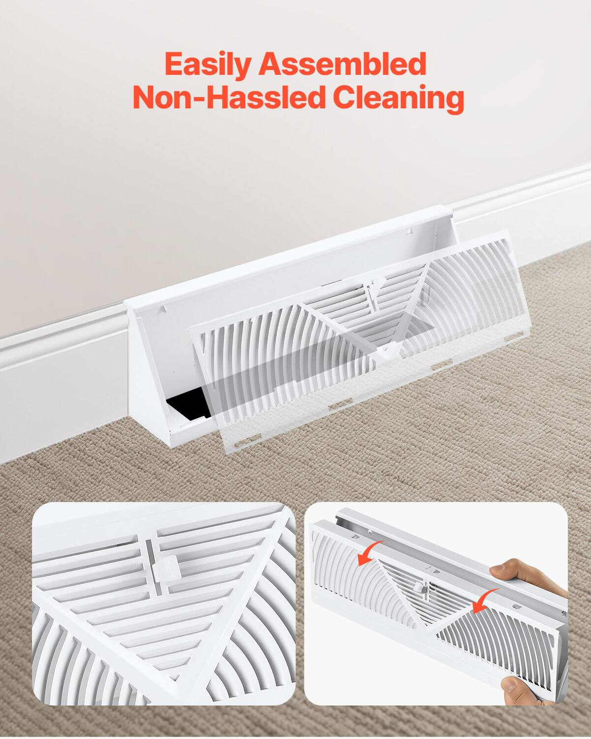 Easily Assembled Non-Hassled Cleaning