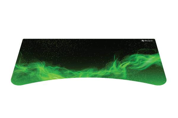 Arozzi - Full-Surface, Interchangeable, Water-Resistant, and Washable Mouse Pad with Stitched Edges - D057 Galaxy - Green