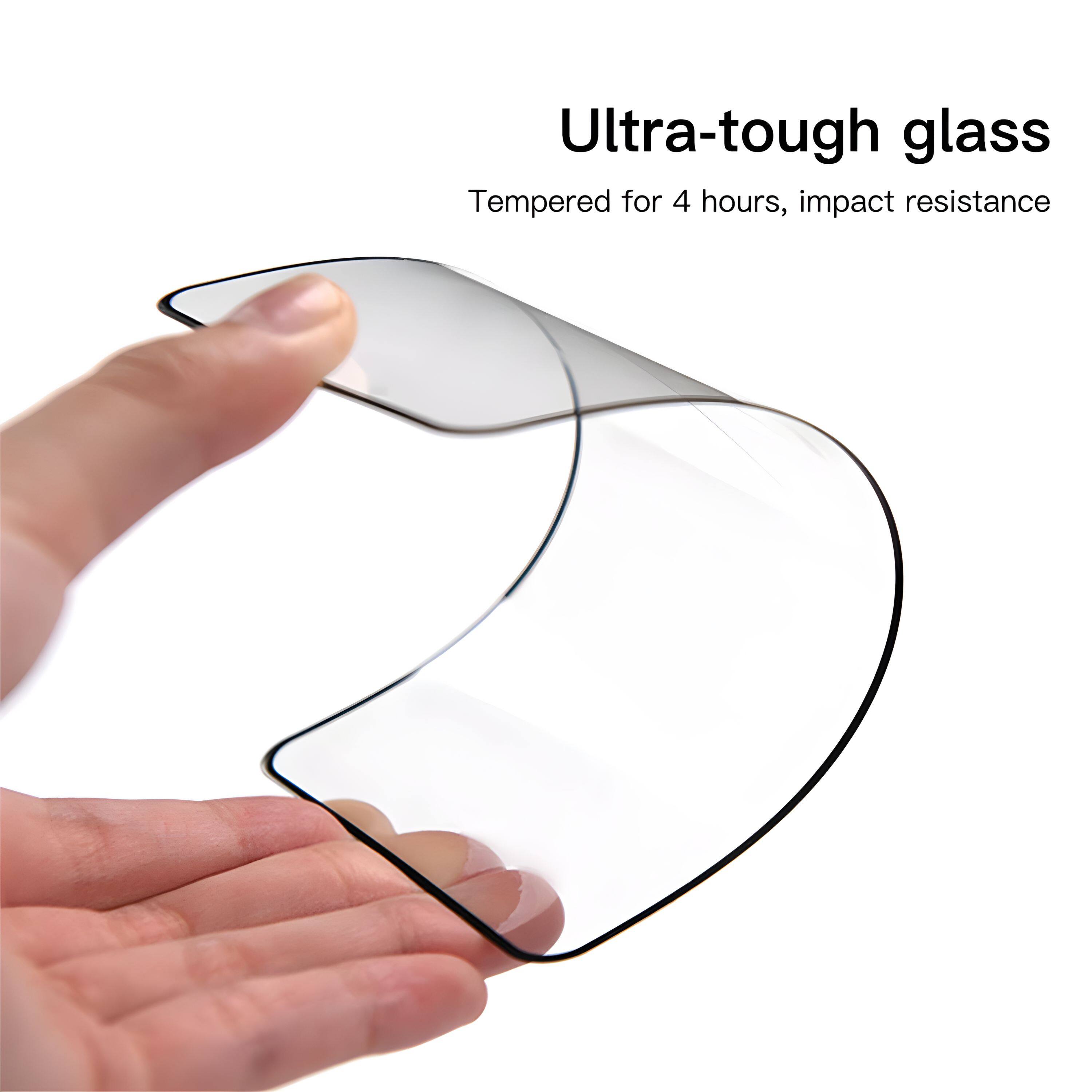 Ultra-tough glass  
Tempered for 4 hours, impact resistance