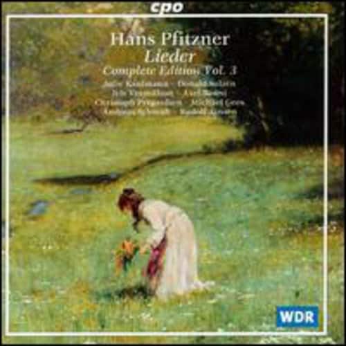 H. Pfitzner - Complete Edition-Vol. 3  - COMPACT DISCS